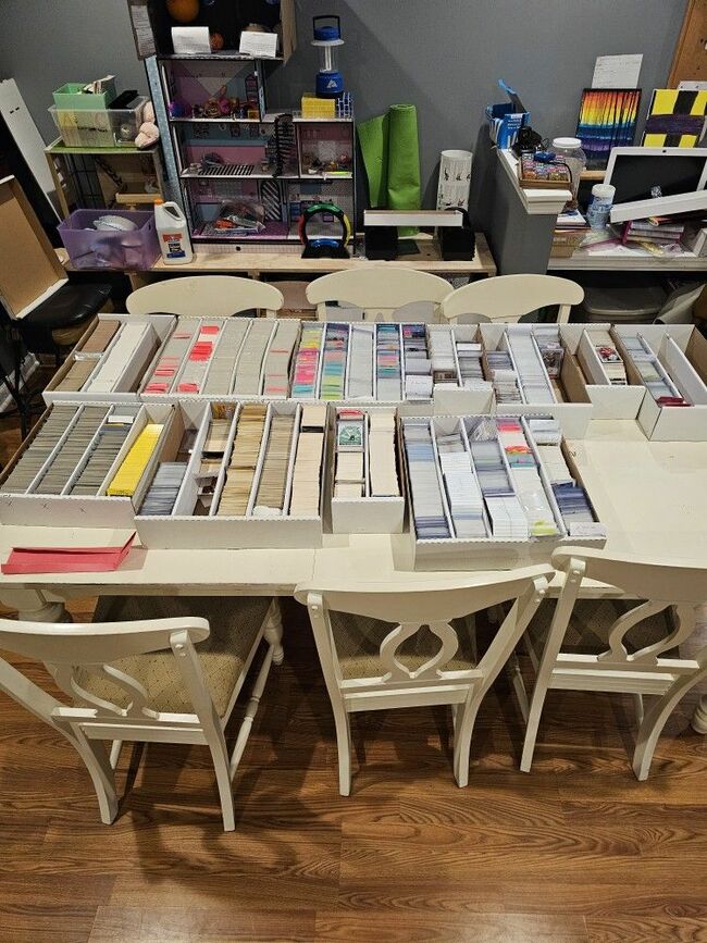 very large baseball lot