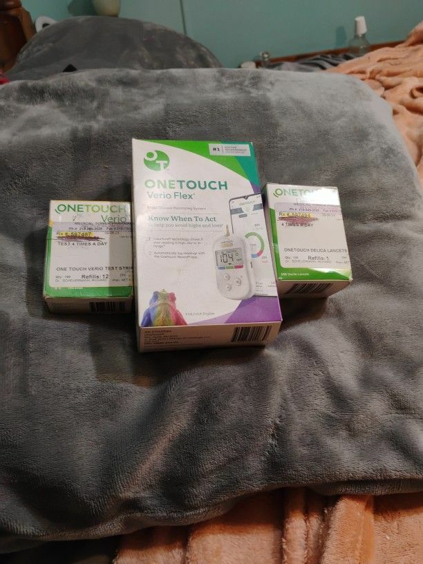 One Touch Verio Flex Blood Glucose Monitor System