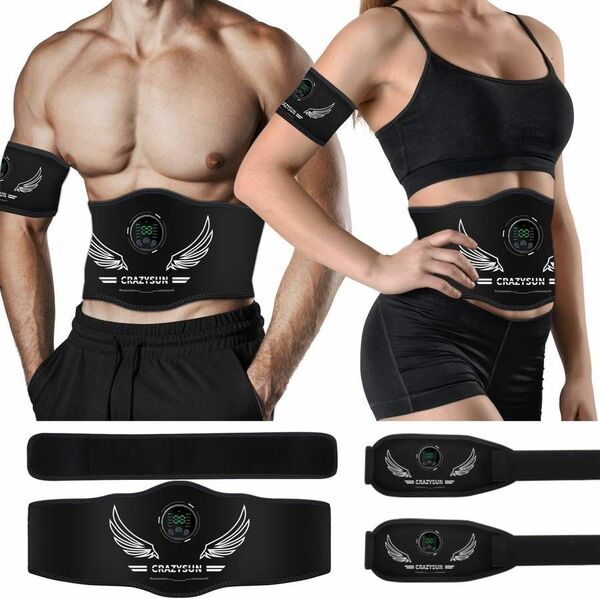 new Ab Stimulator Belt, Tactical x Abs Stimulator Muscle Toner Home Office Workout Equipment for Abdomen  About this item  100% Polyester Imported Eas
