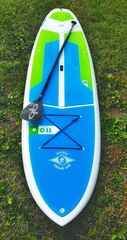 BIC Sport 110 Cross SUP Board with Quickblade Carbon Paddle - Premium Gear