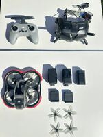DJI Avata W/ RC Controller, Hard Case, 2 Batteries, Foam Guards And Carbon Fiber Reinforced Frame