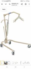 Invacare Lightweight Hydraulic Patient Lift, 450 lb. Weight Capacity