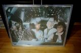 1977 STAR WARS puzzle Framed picture Skywalker