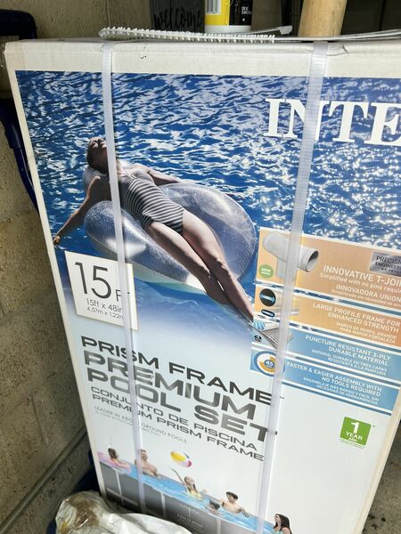 Above Ground Pool Still In The Box