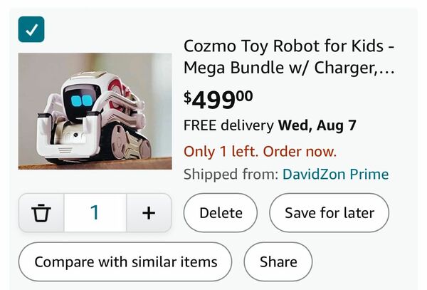 cozmo robot