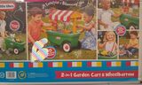 New Little Tykes 2in 1 Garden Cart And Wheelbarrow