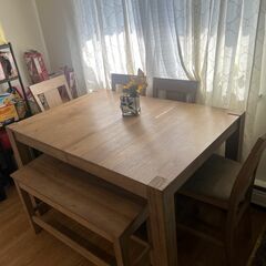 Dinning Table Set ( Bob Furniture)
