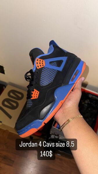 Jordan 4 Cavs