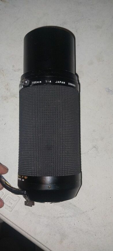 100mm Camera lens.