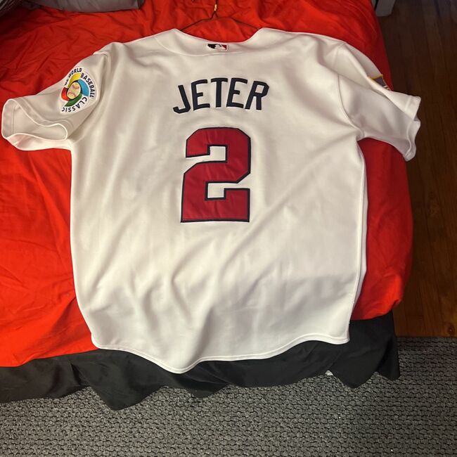 Derek Jeter World baseball Classic Jersey 2006