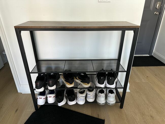 Shoe Rack And Coat Rack Combo