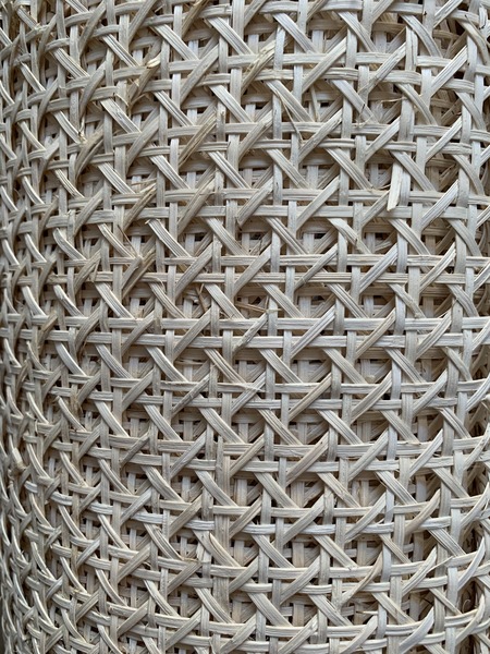 Cheap Price Strong Rattan Fiber Natural Caro Rattan Cane Webbing Roll White Color From Vietnam - Louli whatsapp: +84961922242