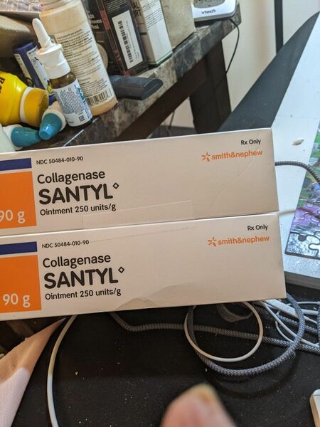 Large Tube Of Santyl  90grams