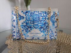 Dolce And Gabbana Light Blue Pouch