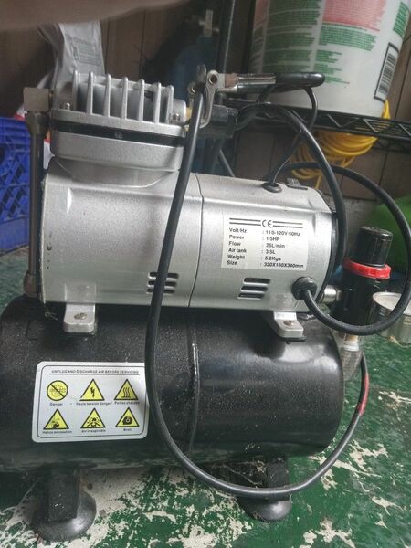 Air Brush Compressor Hmu $150 0B0