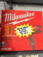 1/2 in. Impact Wrench with Rocker Switch and Detent Pin Socket Retention