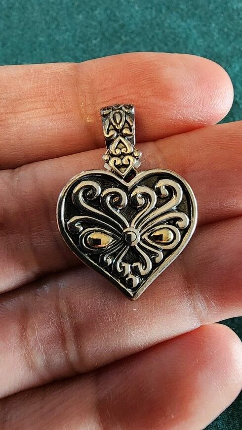 Angela By John Hardy Heart Pendant