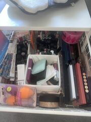 nail products and makeup