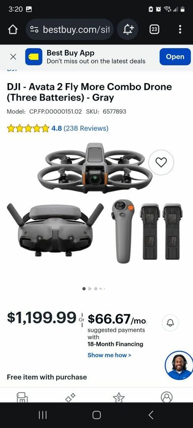Dji Avata 2 Drone Setup For Trade Or Sell