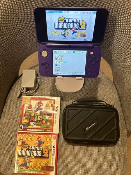 New Nintendo 2ds Xl In Purple