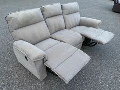FREE DELIVERY AND INSTALLATION - La-Z-Boy - Manual Reclining Sofa set Gray Color