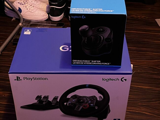 Logitech G29 Steering Wheel With PedalsAnd Shifter