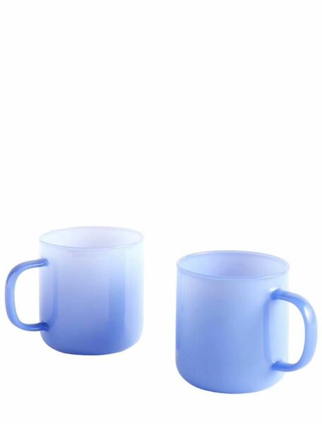 Hay Set of 2 borosilicate mugs