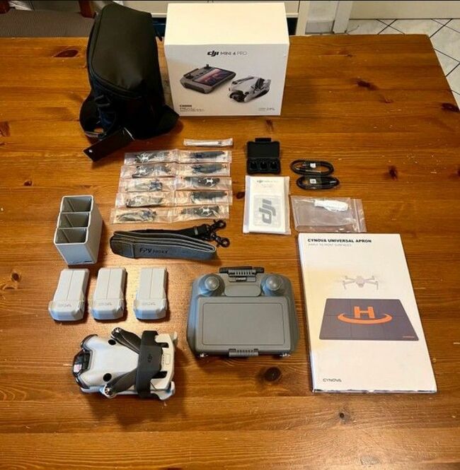 DJI Mini 4 Pro Fly More Combo with RC2 + DJI CARE + Accessories - NEW!