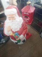 Blow Mold Christmas Decorations