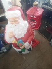 Blow Mold Christmas Decorations