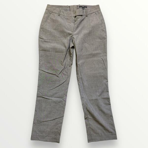 H&M Trousers Women’s US 10 Gray Pinstripe Tailored Pants