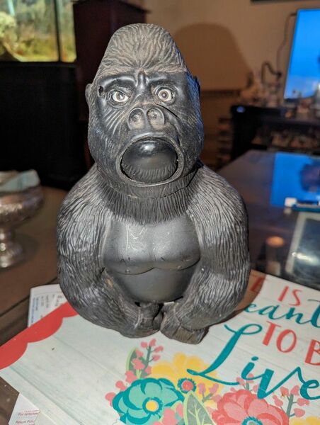 1999 WOW Wee King Of The Apes King Kong Silverback Gorilla Animated