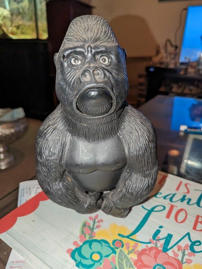 1999 WOW Wee King Of The Apes King Kong Silverback Gorilla Animated