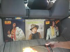 3 vintage original Elvis records