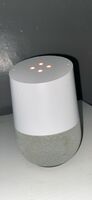 google home white slate one size smart speaker google assistant