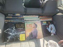 3 vintage original Elvis records
