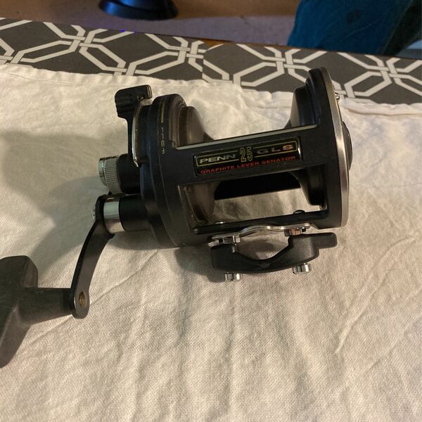 Penn 25 GLS Graphite Lever Senator