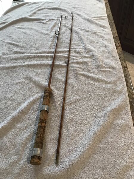 Vintage Airex Bamboo Fishing Rod & 2 Airex Spinning Reels