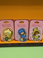 rawberry Shortcake Character Vintage Enamel Metal Pin Combo Set