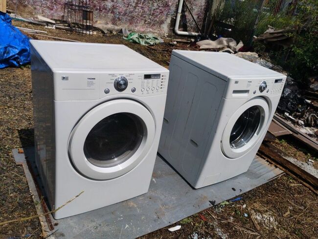 Washer And Dryer Gas