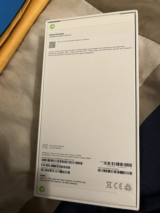 BRAND NEW T-MOBILE IPHONE 15 Pro Max 256gb
