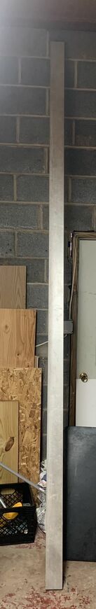 Aluminum Straight Edge  - Excellent Condition