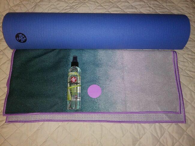 Manduka PRO Yoga Mat, Mat Towel & Mat Restore Spray