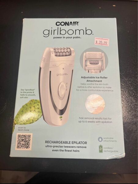 Contair Girlbomb Shaver Ultra Precise Tweezers