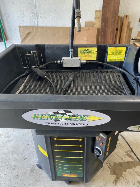 Renegade Heated Parts Washer