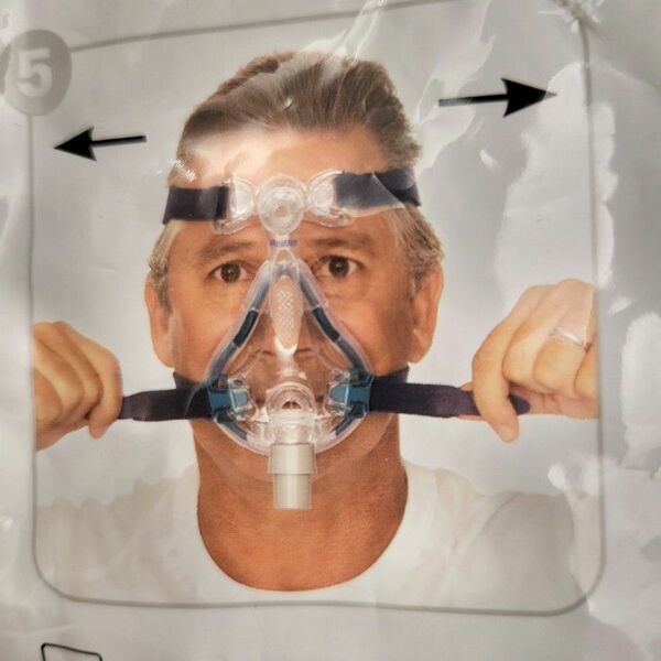 NEW, ResMed Mirage Quattro Full Face Mask Med, All Gear, REF-61202, Sealed