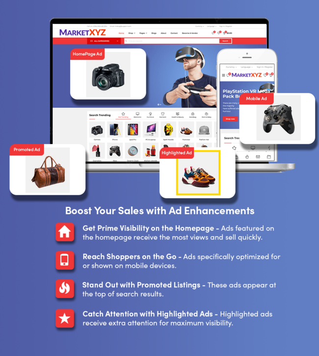 Get Maximum Exposure with HomePage Ads!