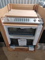 Brand new stainless steel double oven electric range