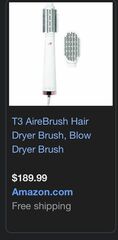 T3 AireBrush Hair Dryer Brush, Blow Dryer Brush