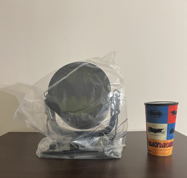 amc batman popcorn bucket and cup set 85th anniversary brand new $110 set